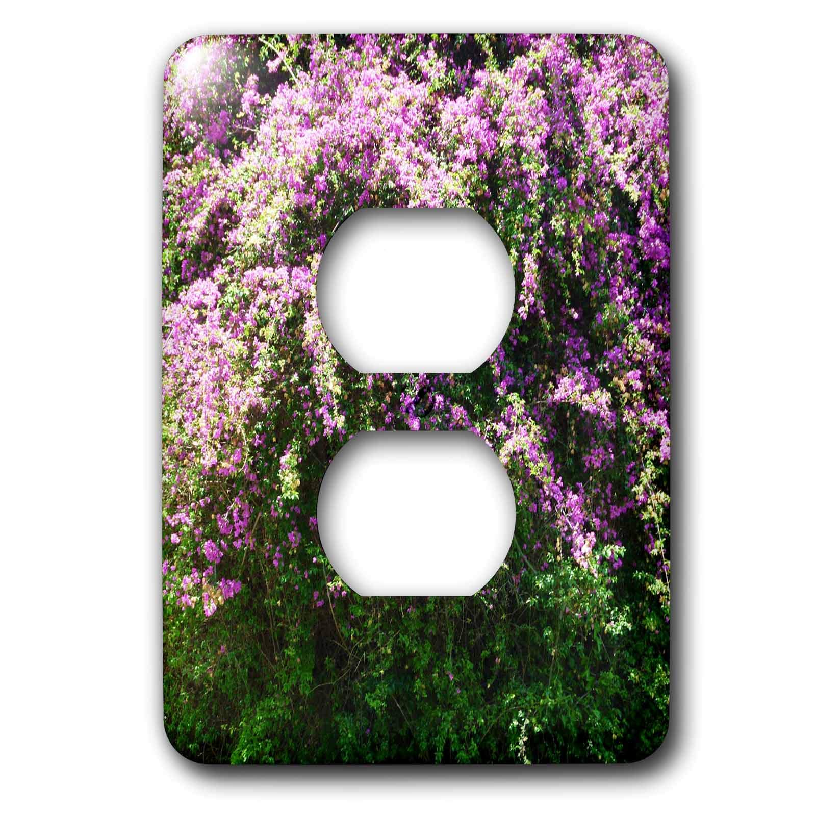 Couvercle de prise 2 prises violet 3dRose lsp_20949_6 pour decoration
