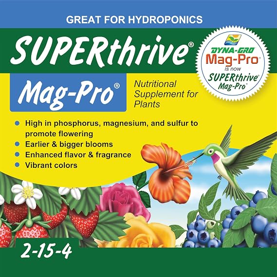 Dyna-Gro DYMAG100 Mag Pro Nutritional Suppliment, 2-15-4, 1 Gallon