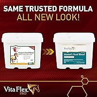 Vista 4 de Farnam Vita Flex Master's Hoof Blend fórmula de salud de pezuñas, suministro para 128 días, 8 libras