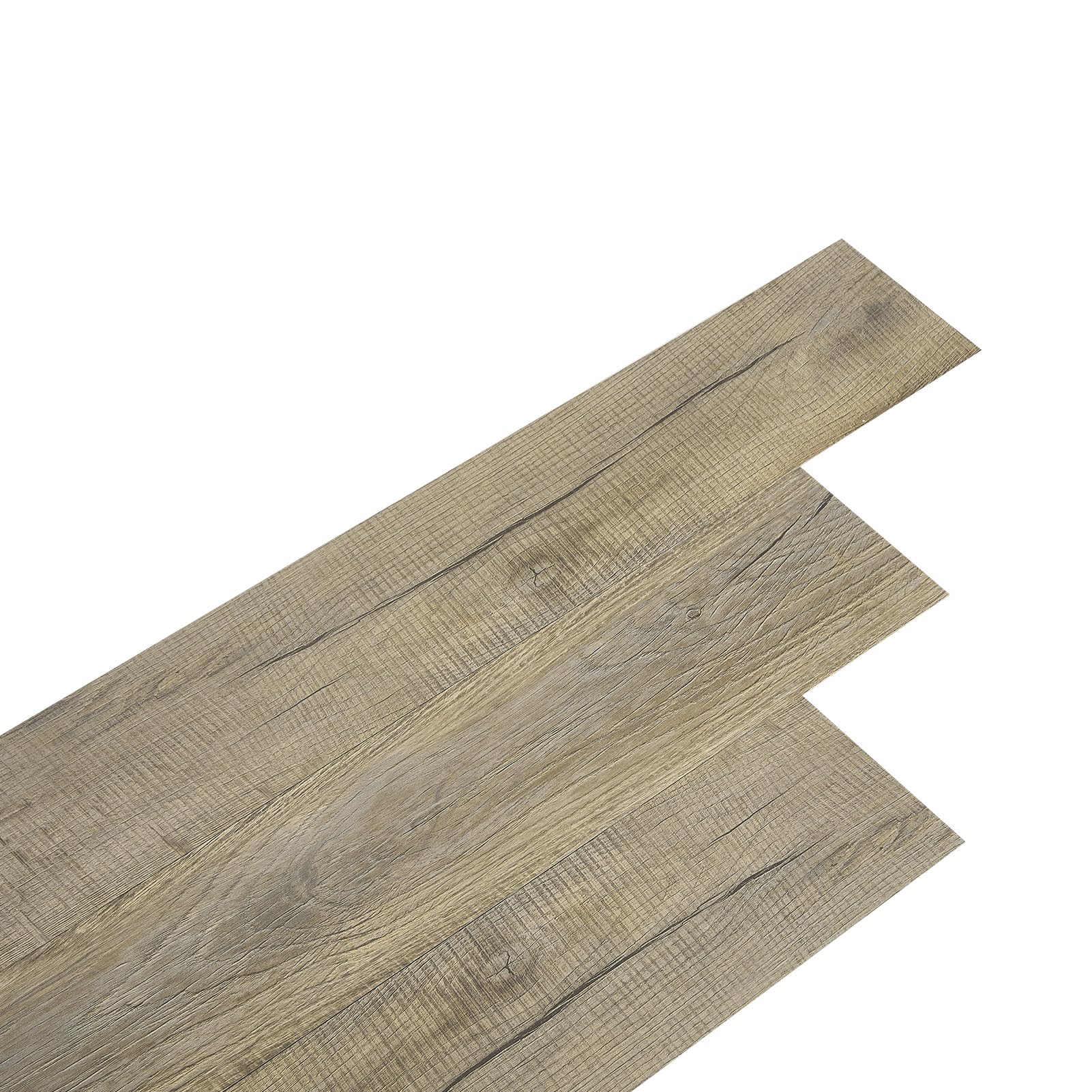 INMOZATA Floor Tiles Self Adhesive, 36-Pack, 5.02 Sq M Coverage, 91.5cm x 15.2cm Wood Plank, 2mm Thick Waterproof Peel and Stick Flooring for Kitchen, Bathroom, Bedroom, Living Room(Gradient Oak)