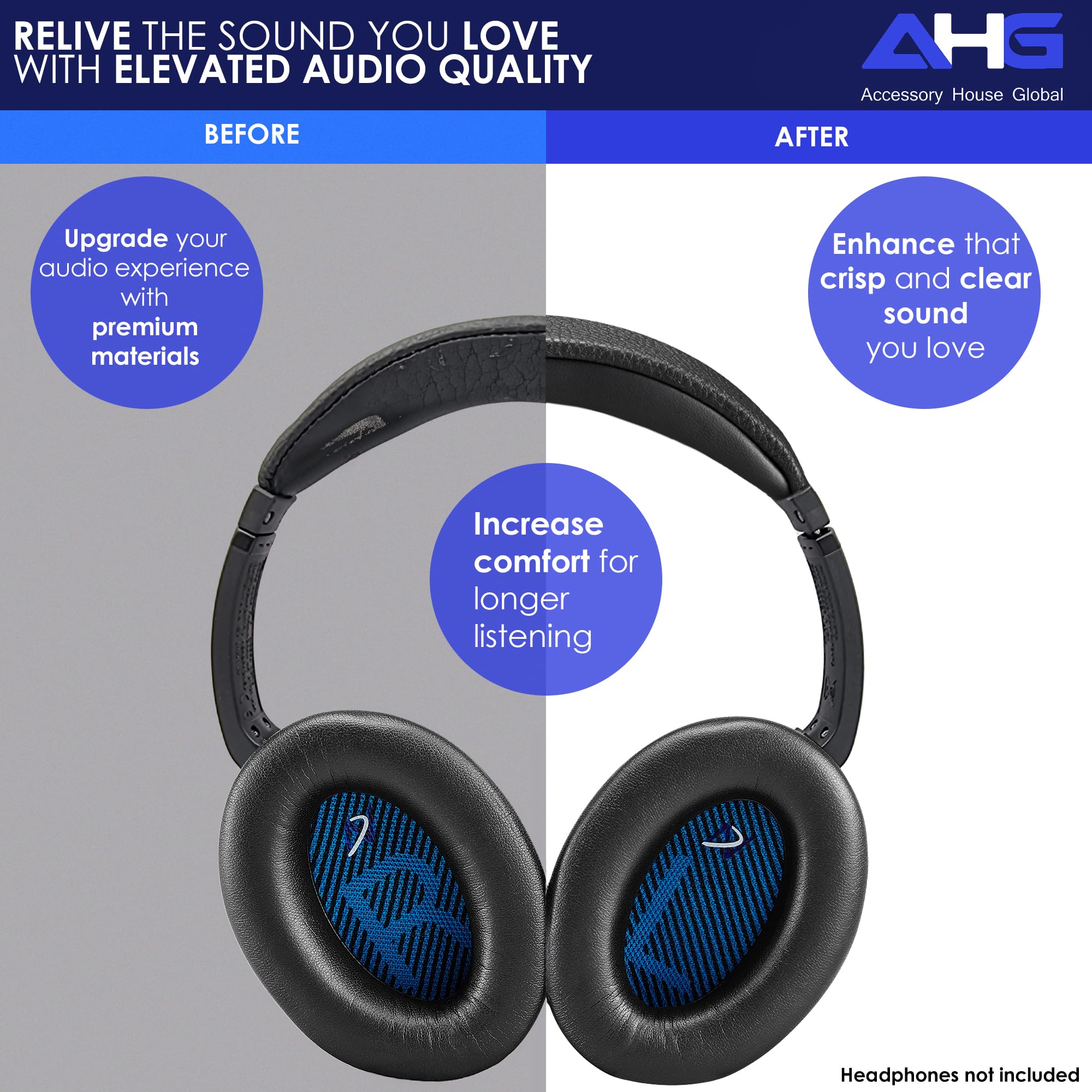 Amazon.com: AHG Accessory House Global V4 QC15 Replacement