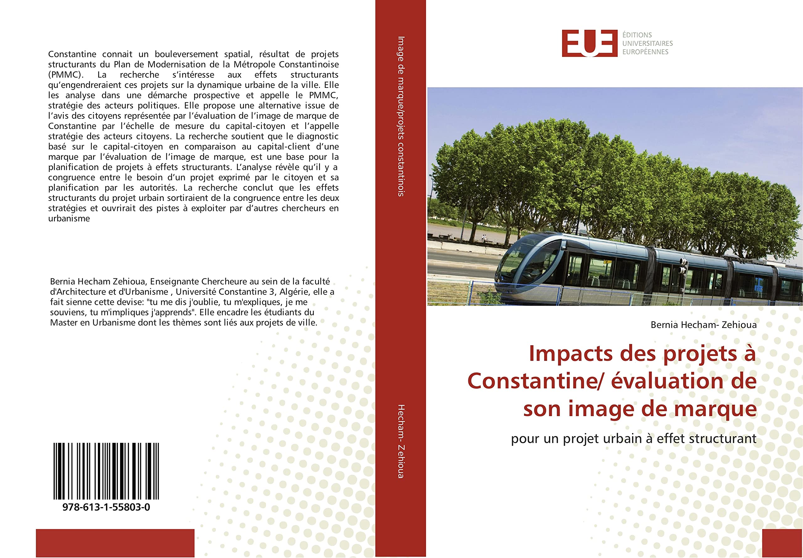 Impacts des projets à Constantine : document essentiel pour concevoir un projet urbain structurant