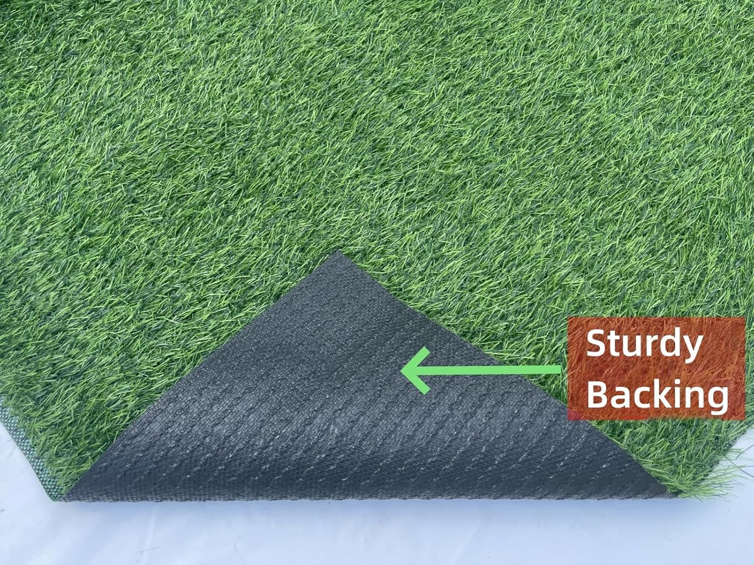 Balcony Grass Mat - Artificial Green Turf -2