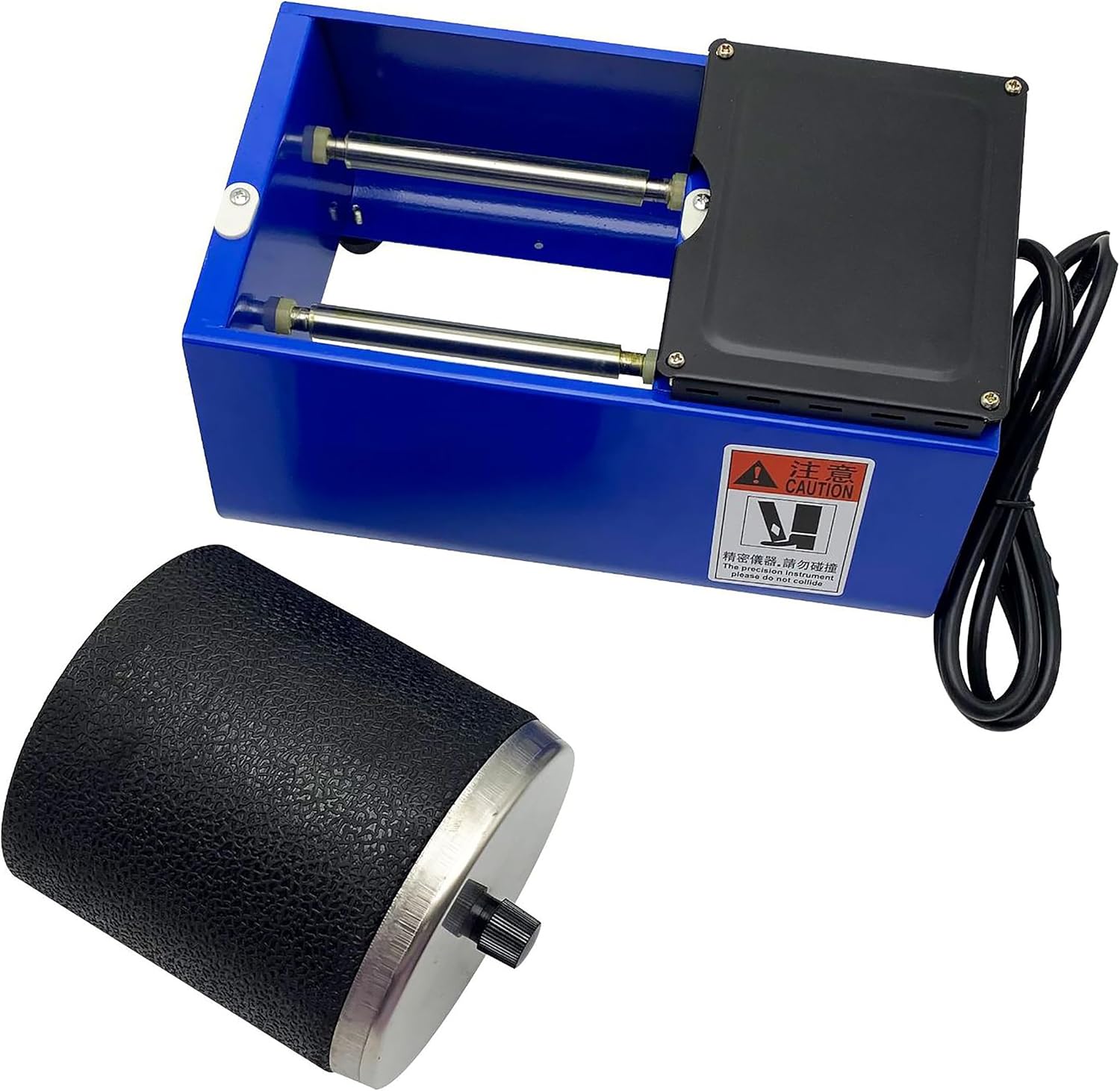 WIKINK Professional Rock Tumbler Kit, Gemstones Polisher Rotary Rock Tumbler, Rock Tumbler Machine with Leakproof Rubber Barrel, for Crystals, Stone, Glass, Metal