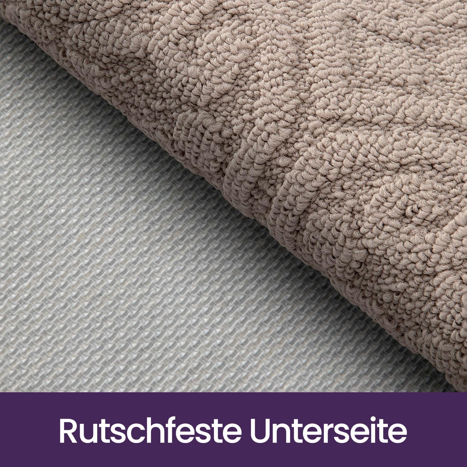 DEXI Schmutzfangmatte 90 x 150cm, rutschfest Fußmatte Innen, waschbarer Fussmatte, absorbierend Türmatte für Eingang, Haustür, Patio, Flur, Beige