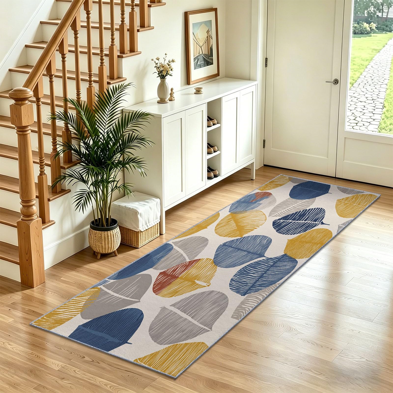 Tapis pour chambre 60x180 cm lavable pour cuisine salon et entrée