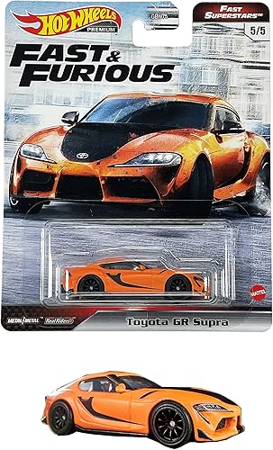 Hot Wheels Colección Fast & Furious de vehículos a escala 1:64 de la franquicia Fast Film, autos modernos y clásicos, gran regalo para