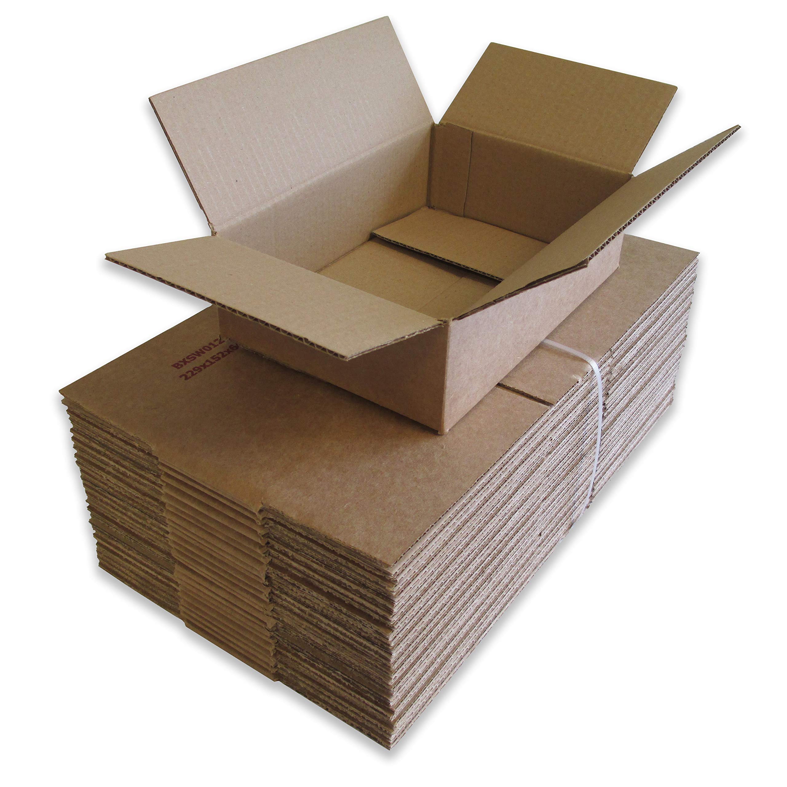 9" x 6" x 2.5" Single Wall Cardboard Boxes Postal Packing Mailing Small Parcel (200)