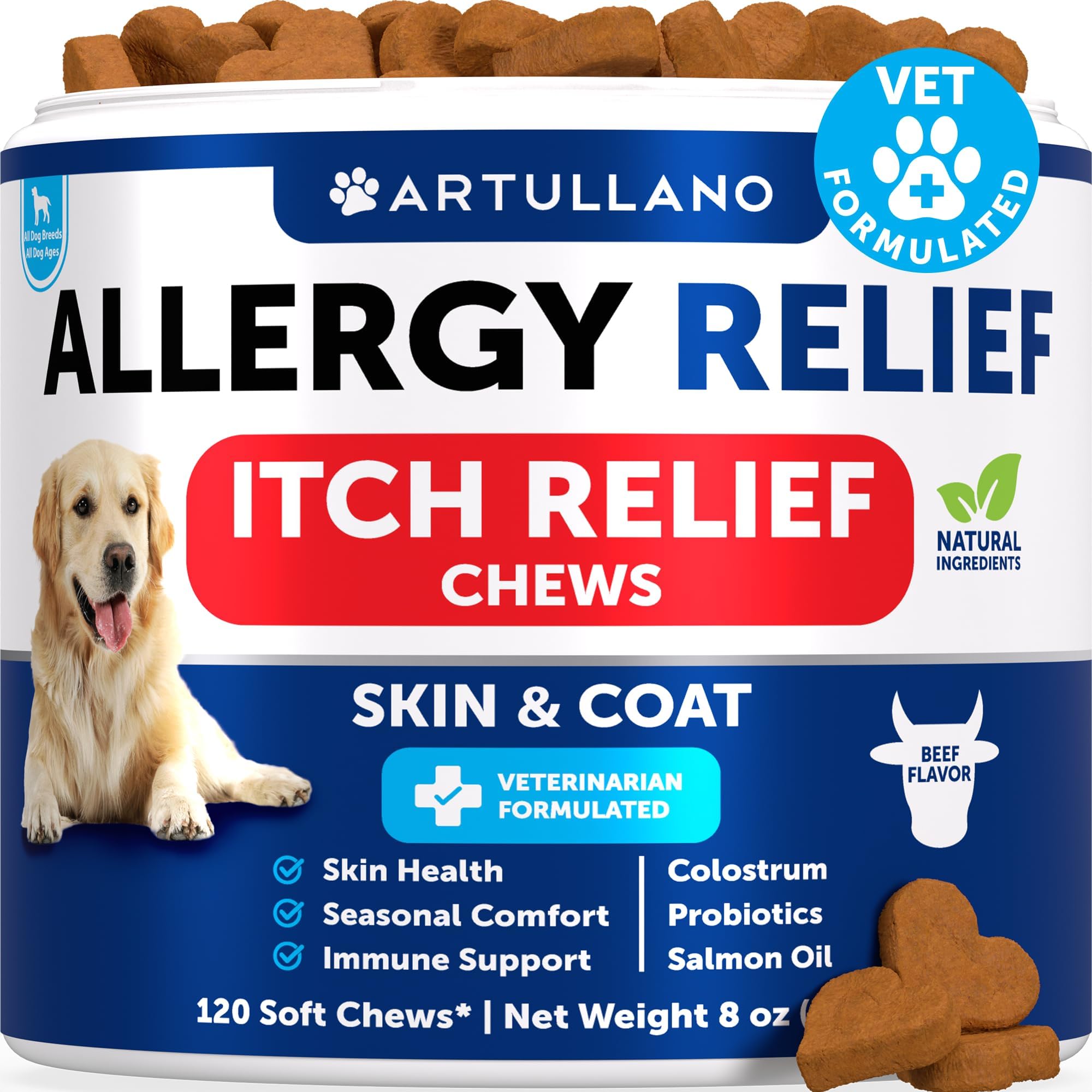 Artullano Dog Allergy Chews