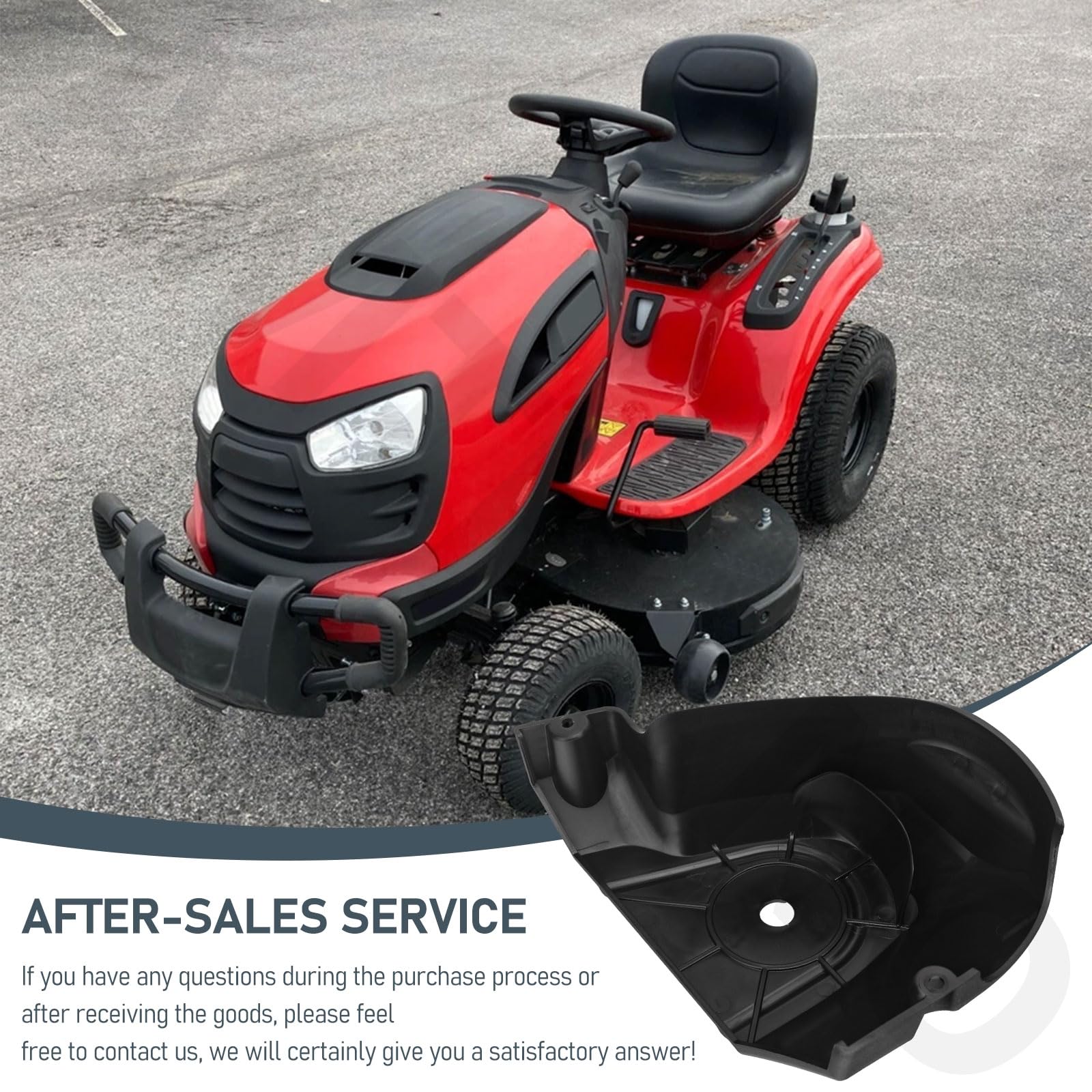 AMTHKNO 532196066 Mandrino di Copertura SX e 532197181 Coperchio mandrino DX Compatibile con Modelli Husqvarna, (RH) per 2754G, LGT2554, LGT2654, YTH2454, YTH2754
