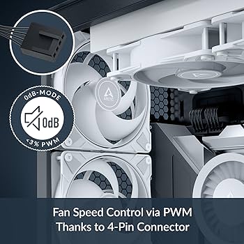 [新品未開封] ARCTIC P14 Max ファン 8個セット ARCTIC P14 MAX Black PC ケースファン 8個まとめ売り ARCTIC
