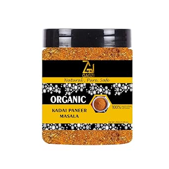 GAGZI Natural Spice Kadai Paneer Masala 200 Gram | Packing May Be Vary Pack Of 1