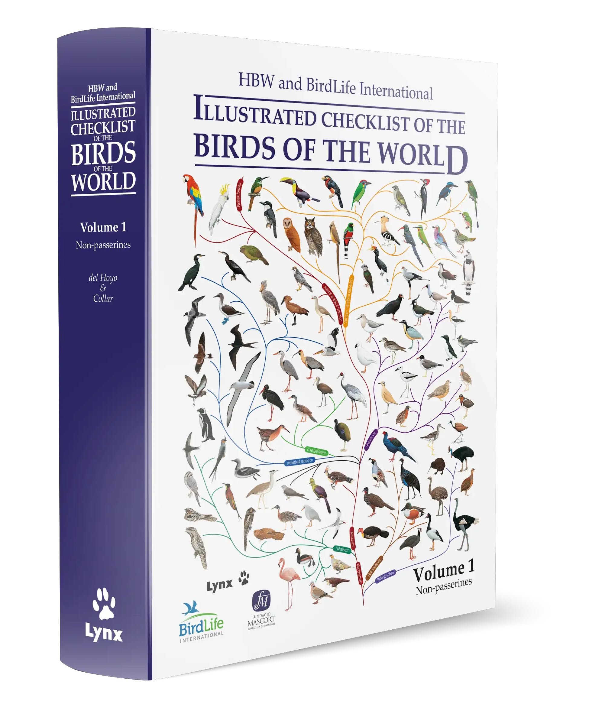 HBW and Birdlife International Illustrated Checklist by Josep del Hoyo HARDBACK