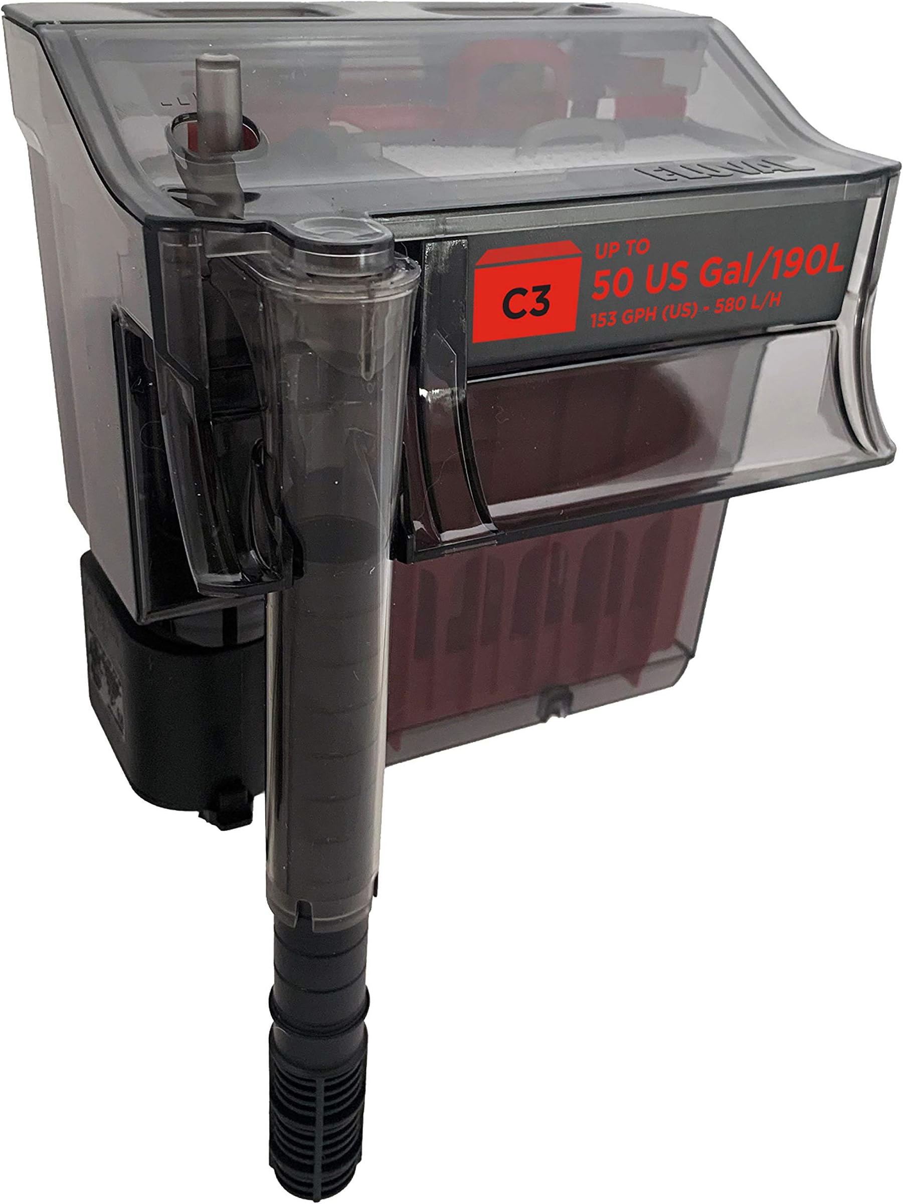 Fluval C3 Power Filter, Fish Tank Filter for Aquariums up