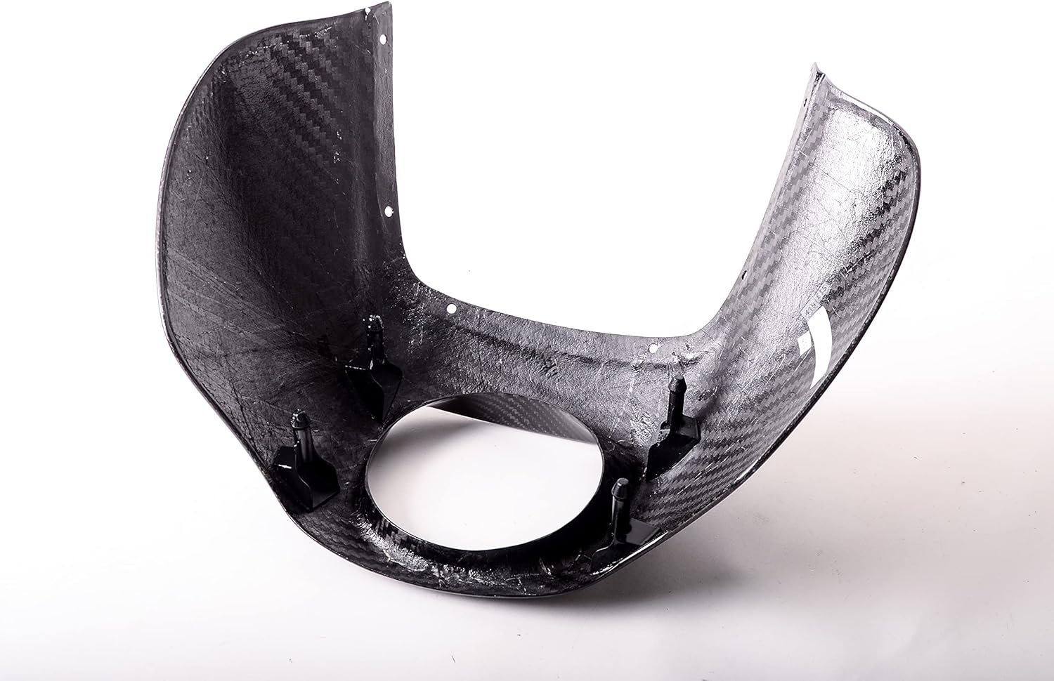 Bestem Carbon Fiber Front Fairing Twill for Harley Street Bob (18-21) / Low Rider S (20-21) OEM Fitment Clube Style Lowrider Look, Works with Harley OEM Windscreen or Bestem Carbon Fiber Windscreen