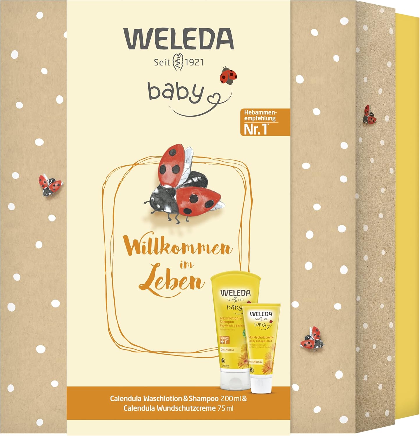 WELEDA Bio Baby Geschenk Set – Babypflege Naturkosmetik Geschenkbox ...