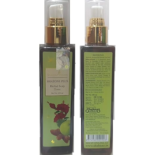 Shahnaz Husain Shatone Plus Scalp Tonic 200 mL