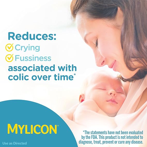 MYLICON Dye Free 1 Oz + Infants' Probiotics Drops Bundle