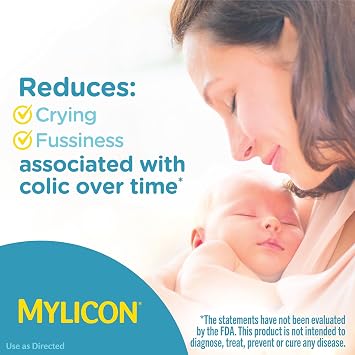 MYLICON Dye Free 1 Oz + Infants' Probiotics Drops Bundle