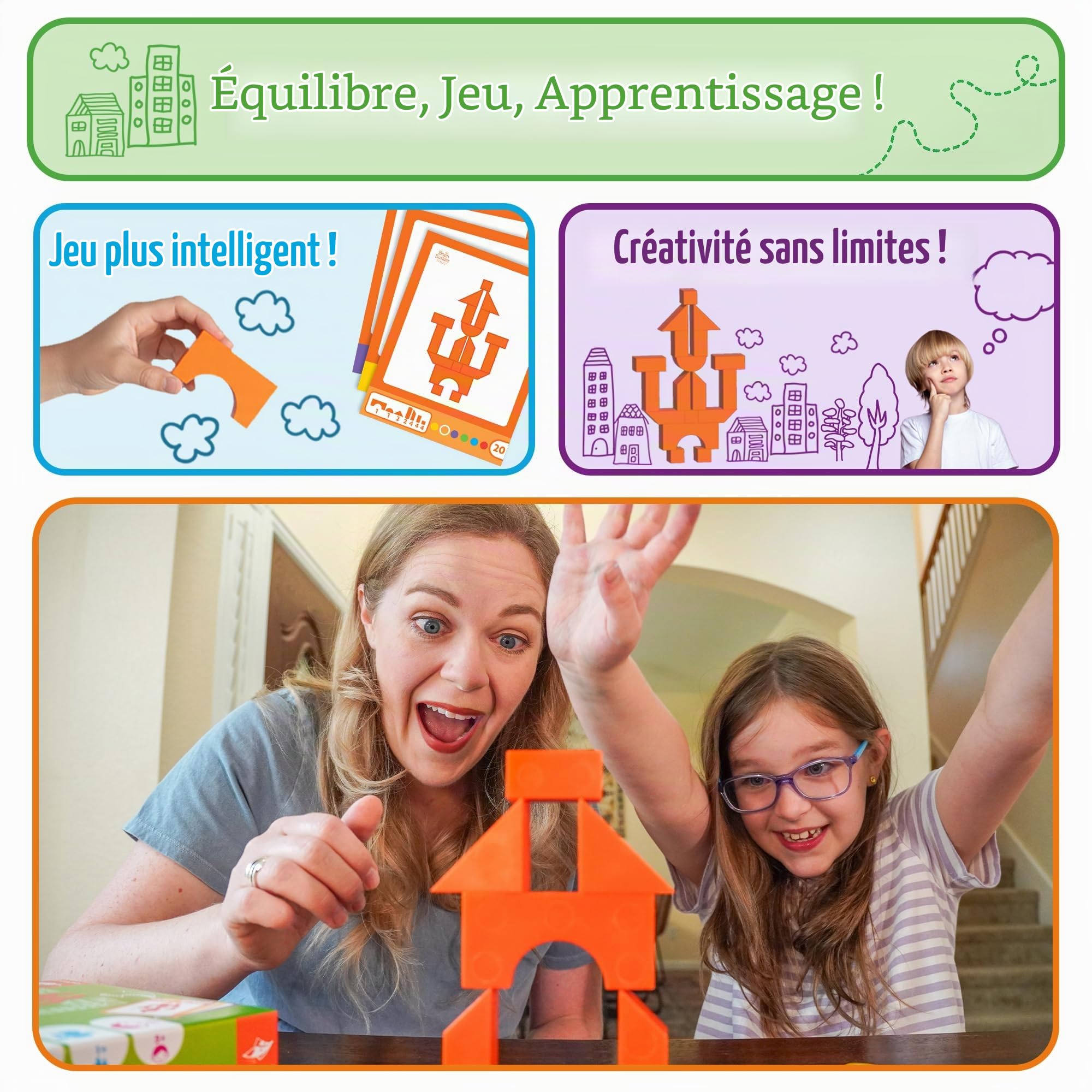 Asmodee - FMEQU - Jeu de Stratégie Educatif - Equilibrio