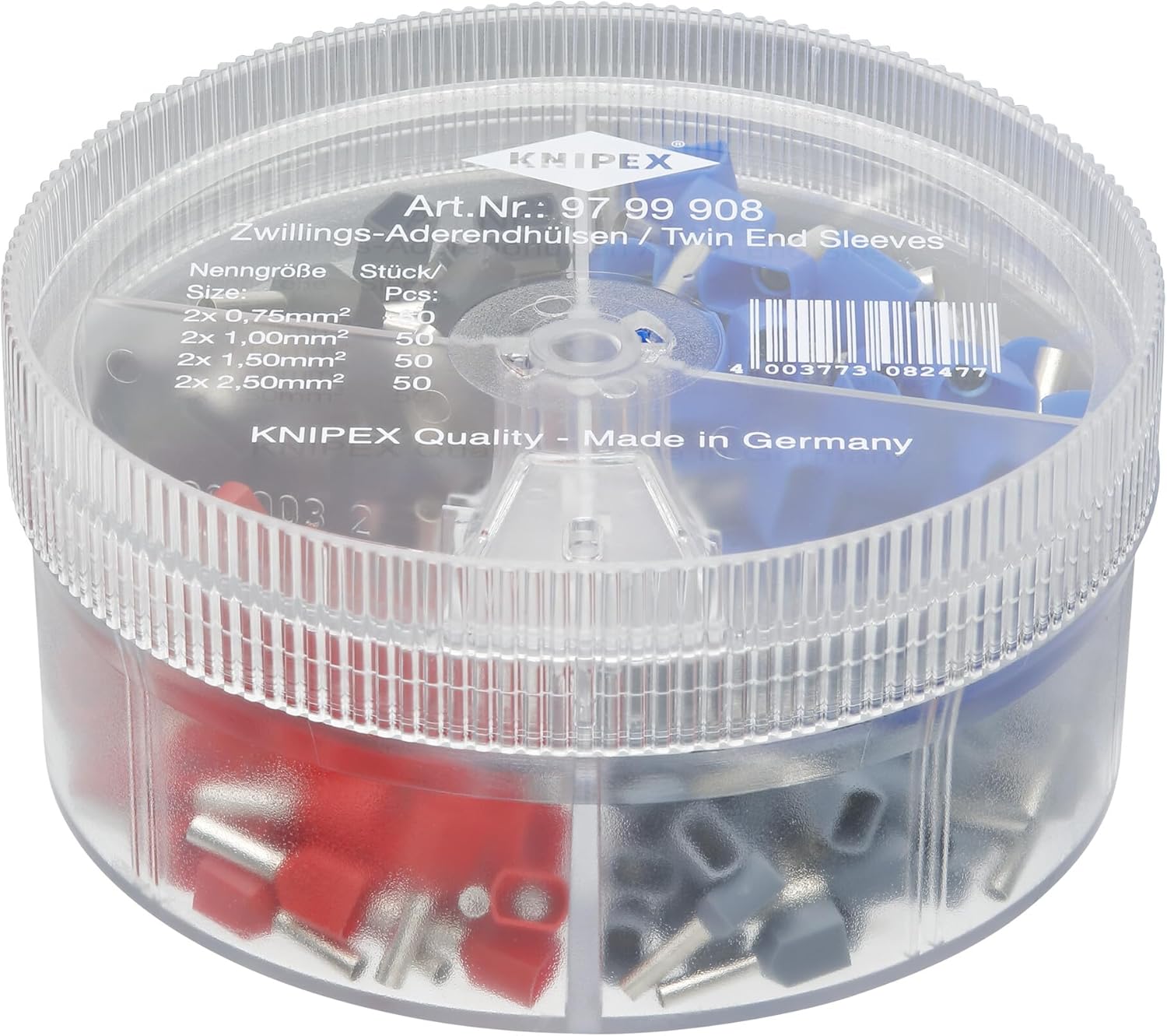 Knipex Assortment Boxes with Twin wire ferrules 97 99 908