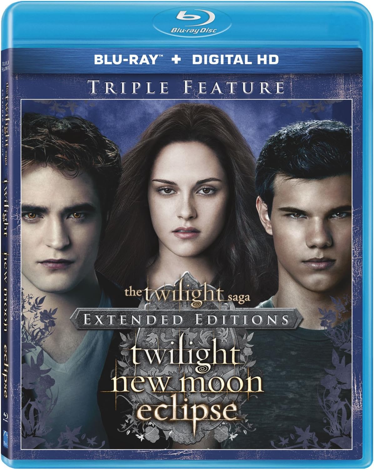 The Twilight Saga: Extended Edition Triple Feature [Blu-ray + Digital HD]