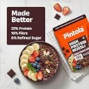 Pintola 25g High Protein Dark Chocolate & Cranberry Muesli 1kg, No Refined Sugar, High Fibre, Breakfast Cereal gallery image