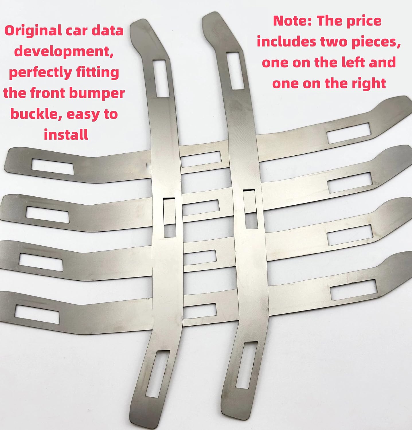 Front Bumper Repair Metal Plate for Honda HR-V 2014-2019