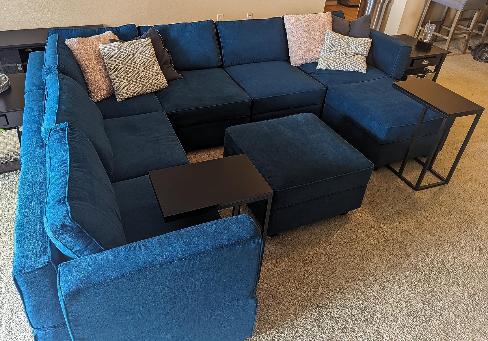 58/mo Finance Belffin Oversized Modular Sectional Sofa U Shaped