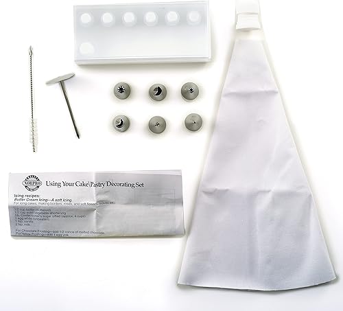 Norpro Juego de 10 piezas para tartas/decoración