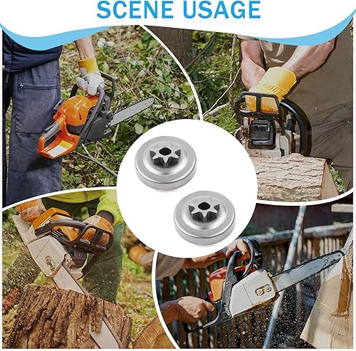 Miniatura 7 de Adefol Piñón de tambor de embrague 7T de 3/8 pulgadas para Stihl 029 039 MS290 MS310 MS390 Piezas de motosierra reemplazar 11125 640 2004 (paquete