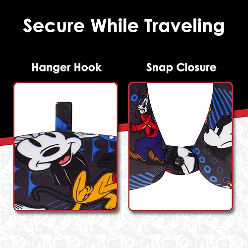 Miniatura 4 de FUL Disney Mickey Mouse and Friends - Almohada de viaje para el cuello, almohada de Minnie Mouse para avión, automóvil y oficina, cómoda y
