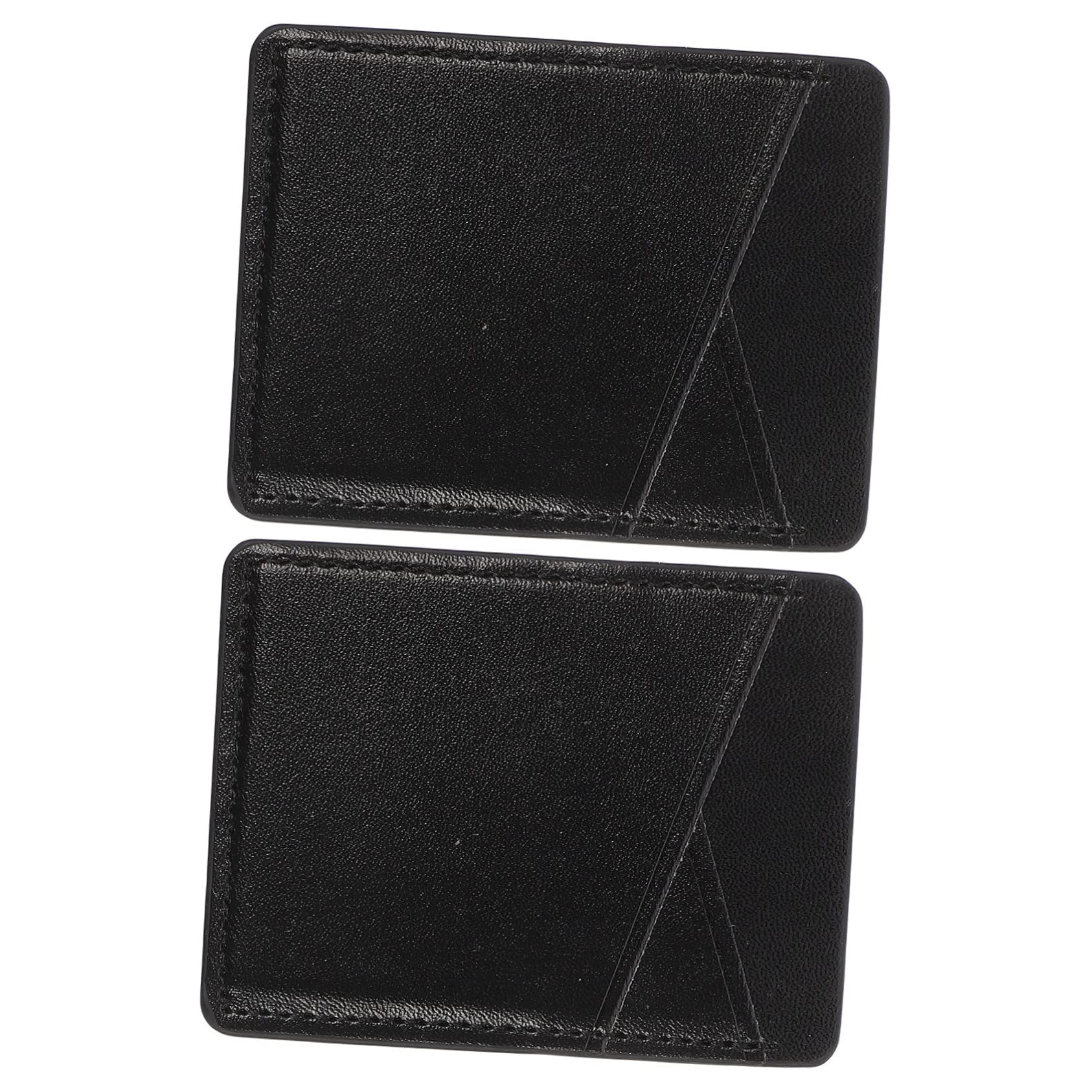 HOMSFOU 10pezzi Porta Carte Adesivo Per Smartphone Pu Pelle Wallet Pocket Per Telefono Portafoglio Compatto Per Carte e Monete Design Pratico e