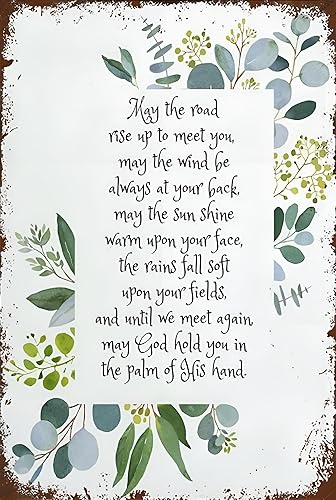 Miniatura 23 de Letrero de metal de cardo Art Nouveau con estampado de flores Art Nouveau, póster botánico de flores, póster novedoso, retro, vintage, para el