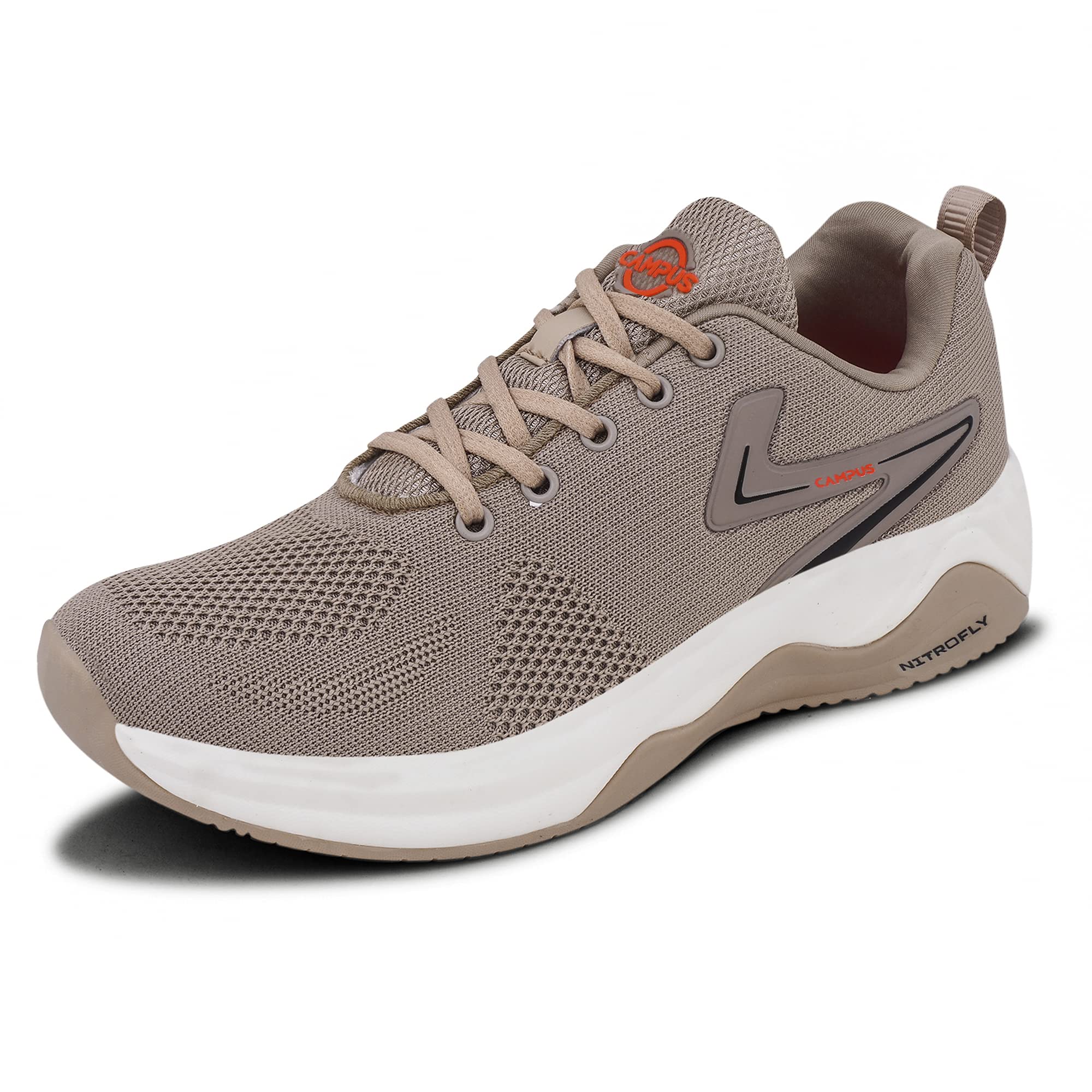 Campus Mens Bogart Beige/F.ORG Running Shoes - 7UK/India 22G-995 (B0C45GKPR8) Amazon Price History, Amazon Price Tracker