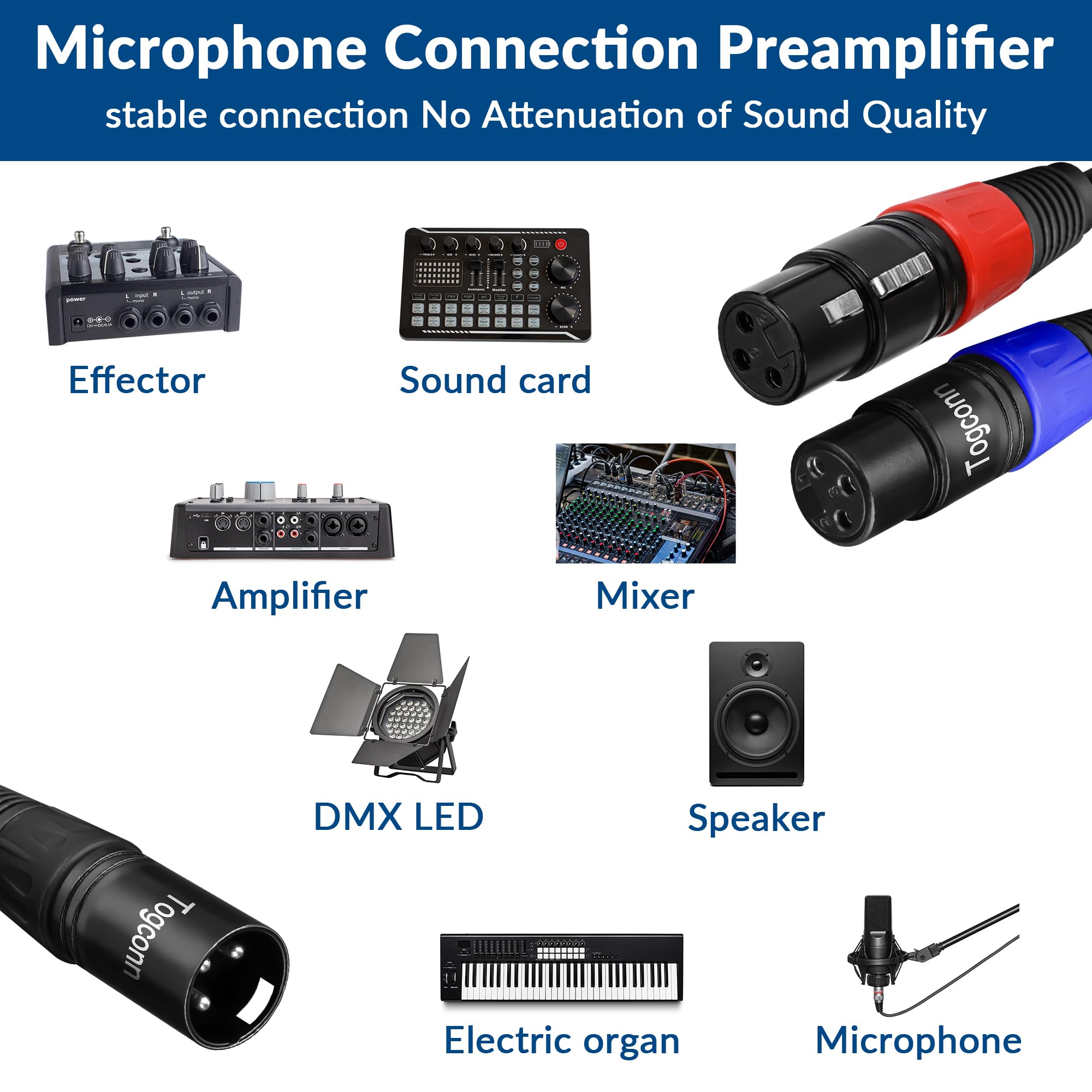XLR Splitter Mikrofonkabel, XLR-Stecker auf Dual-Buchse, Y-Splitter-Adapter, XLR-M auf zwei XLR-F, 3-poliger symmetrischer Mikrofonstecker, Konverterkabel, 3 m
