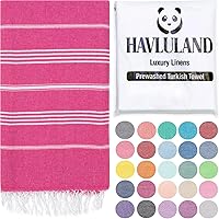 Vista 26 de Havluland - Juego de toallas de baño (100 % algodón turco)