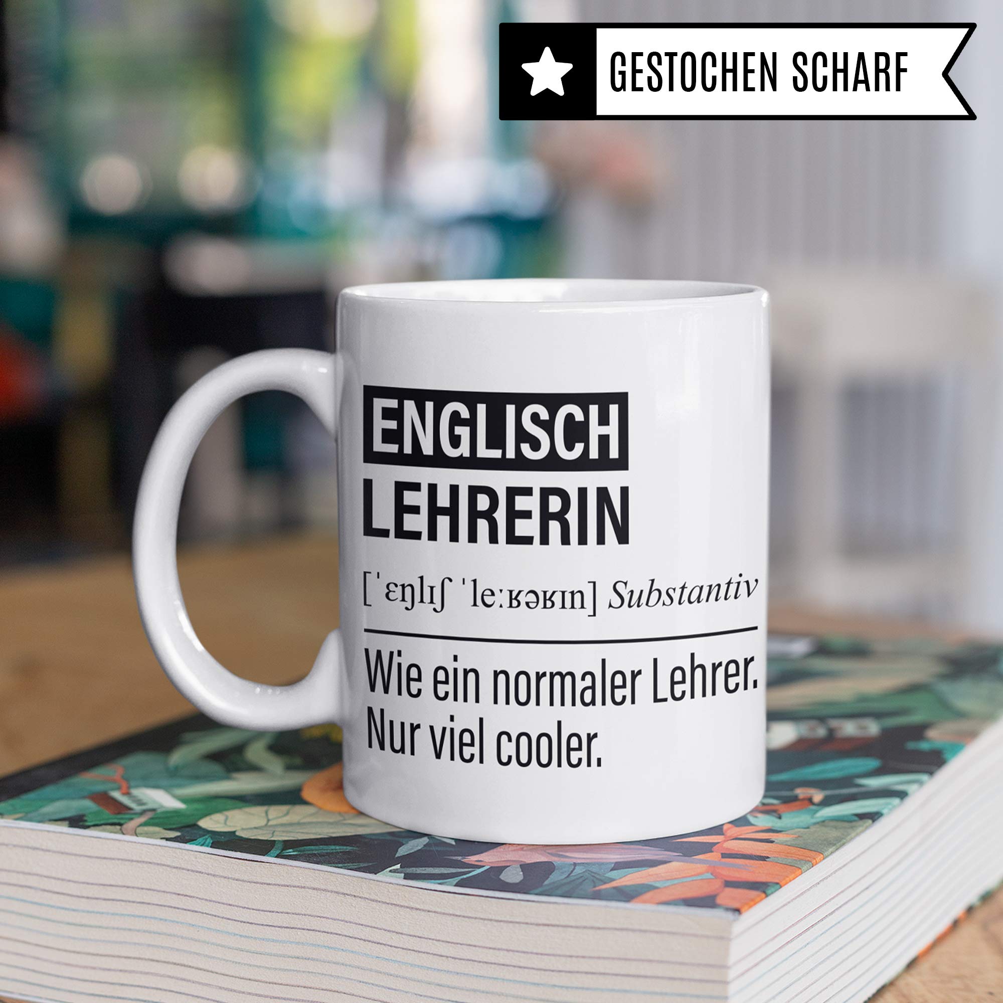 Tasse Amusante Pour Professeur, Avec Inscription En Allemand - Cadeau D