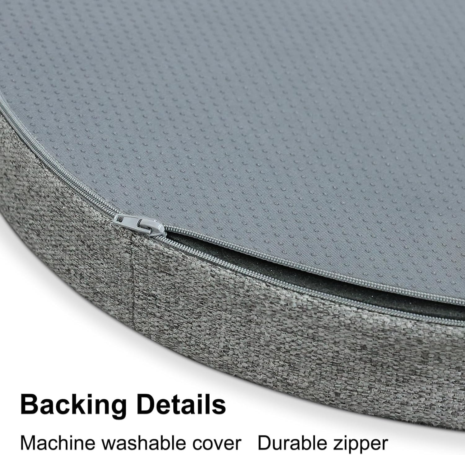 Non-Slip U-Shaped Chair Cushions Set of 2/4/6 - Outdoor/Garden/Dining Seat Pads (40x40/45x45/50x50cm) with Ties - Comfortable & Durable, 56pcs Included: 43x42x8cm