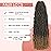 16 Inch Faux Locs Crochet Hair 7 Packs Soft Locs Crochet Hair Extensions for Women Daily Use Ombre Color T27