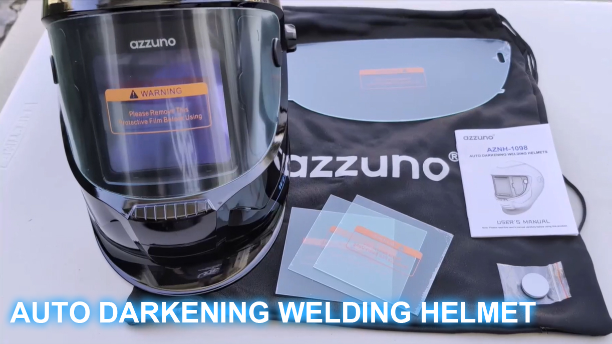 Watch AZZUNO Auto-darkening Welding Helmet on Amazon Live