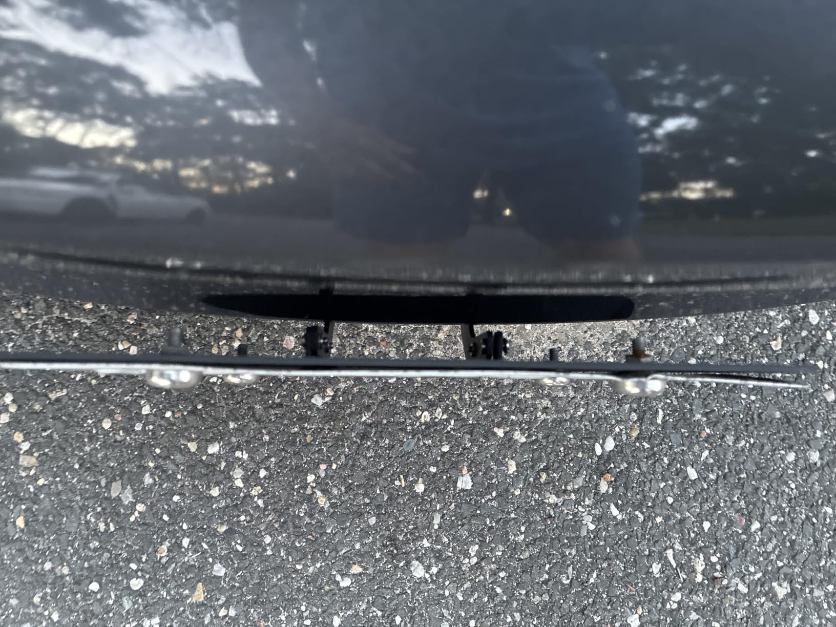 Tesla Model Y Juniper Front License Plate Holder | No Drill Front License Plate Bracket with Safety Design