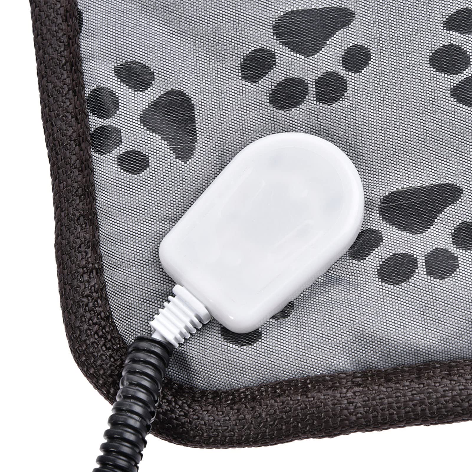 Tapis Chauffant Chat Electrique, Tapis Chauffant Imperméable pour Chien Et Chat, Coussin Chauffant Réglable pour Chien avec 3 Niveaux De Température pour Chiens Et Chats