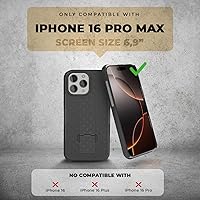 Vista 34 de MOTIVE for iPhone 15 Pro Max Case with Belt Clip, Shell Holster Combo for Apple iPhone 15 Pro Max Holster, Slim Rugged Case, Drop Shockproof