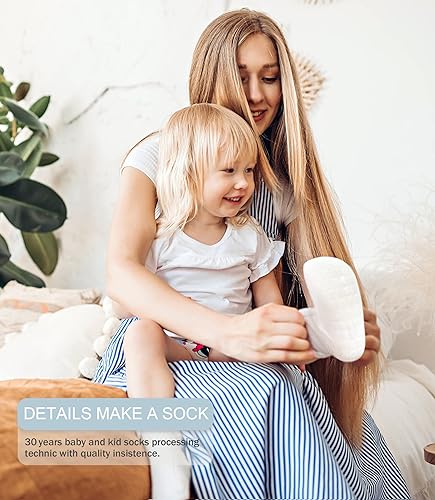 Miniatura 4 de Paquete: Casco de bebé y calcetines para niños pequeños con pinzas