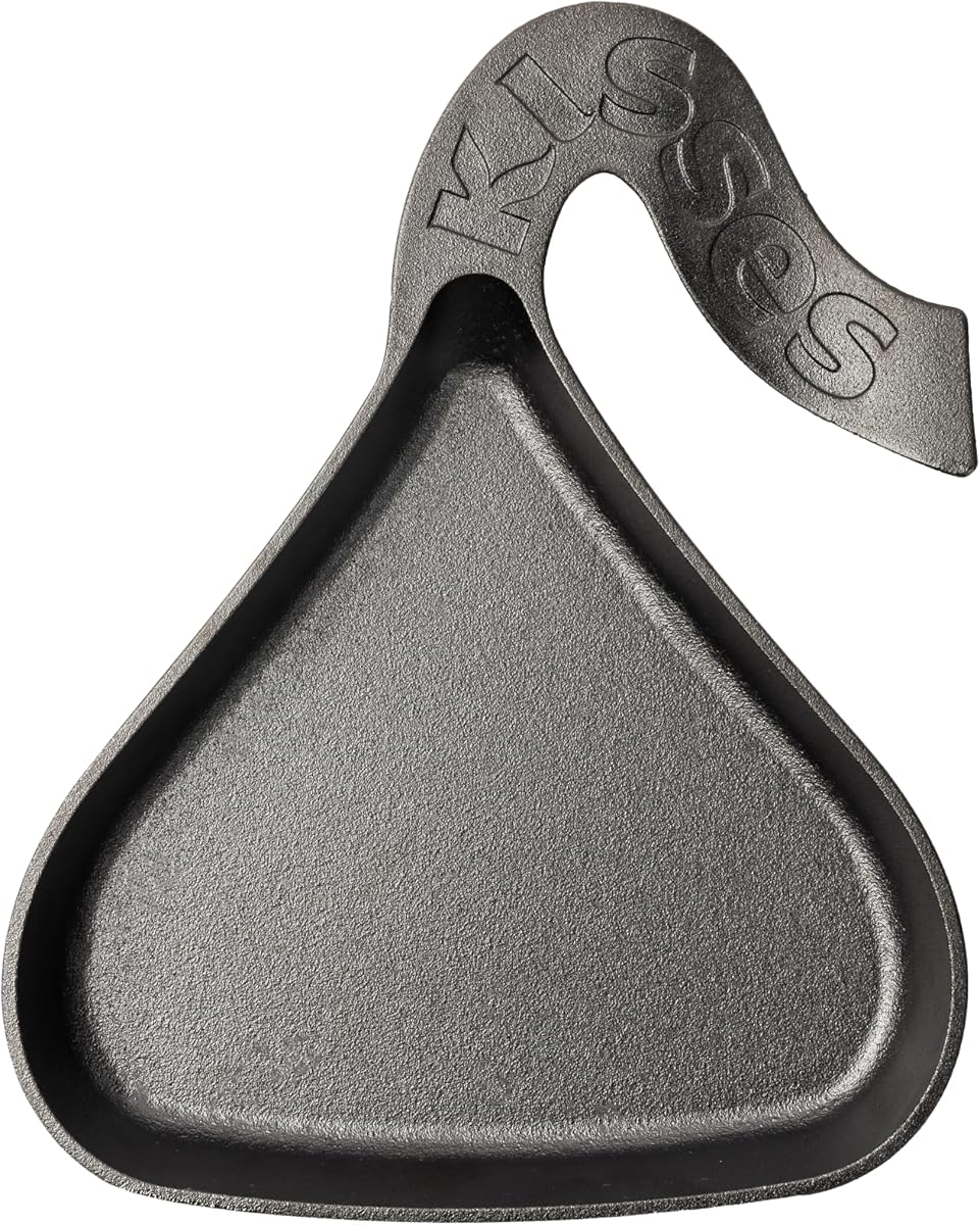 Sartén Hershey's Kiss de hierro fundido sazonado Lodge de 9 pulgadas