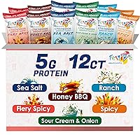 Vista 11 de Feel Festive - Paquete múltiple de 12 granos de garbanzo con queso nacho y garbanzo, crujientes y equilibrados sin macro nueces, sin OMG, veganos