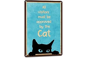 Catio Sign: The Feline Gatekeeper's Approval Zone