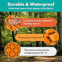 Vista 5 de Colchoneta de dormir ultraligera - Colchón inflable y compacto de aire de camping para mochileros, senderismo - Nuevo