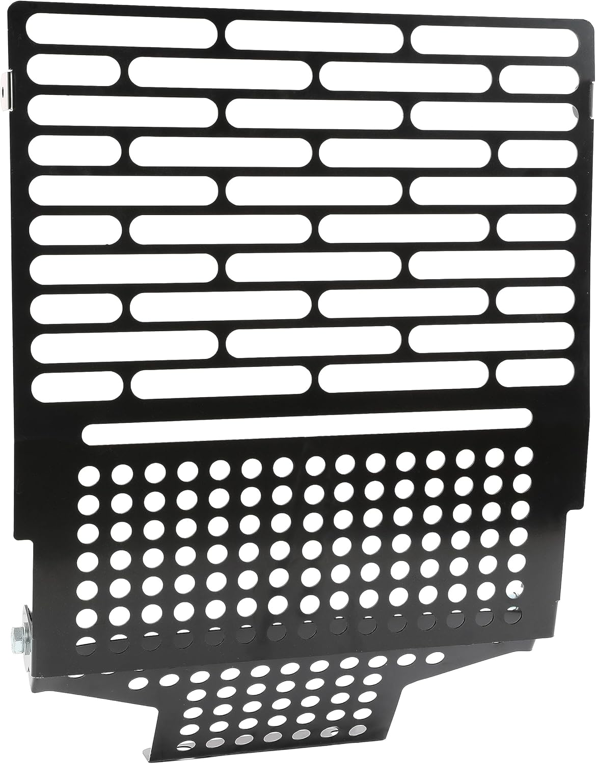 KUAFU Brush Guard Insert Compatible with Kubota L3560 L4060 L4760 L5060 L5460 L6060 Tractor Grille Insert Electrophoresis Heavy Duty Steel (Black)